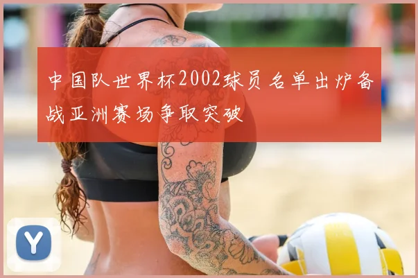 中国队世界杯2002球员名单出炉备战亚洲赛场争取突破